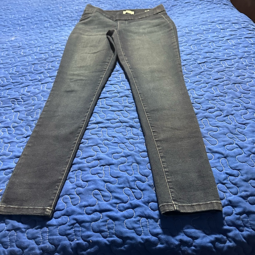 Nine West‎ High Rise Pull On Skinny Jeans